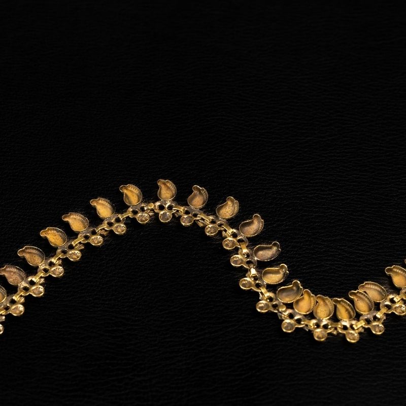Sundari I | Necklace - Brass - NOIR KĀLA