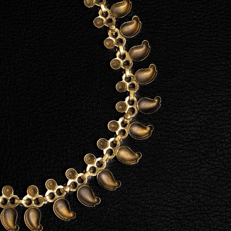 Sundari II | Necklace - Brass - NOIR KĀLA