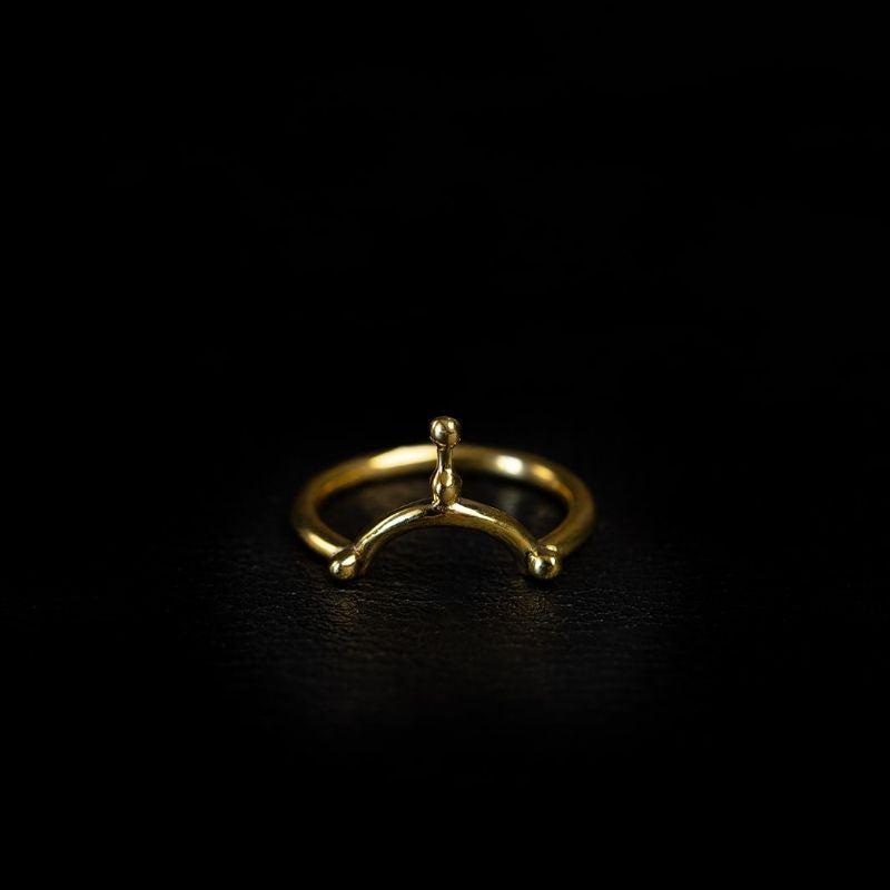 Transmission | Ring - Brass - NOIR KĀLA