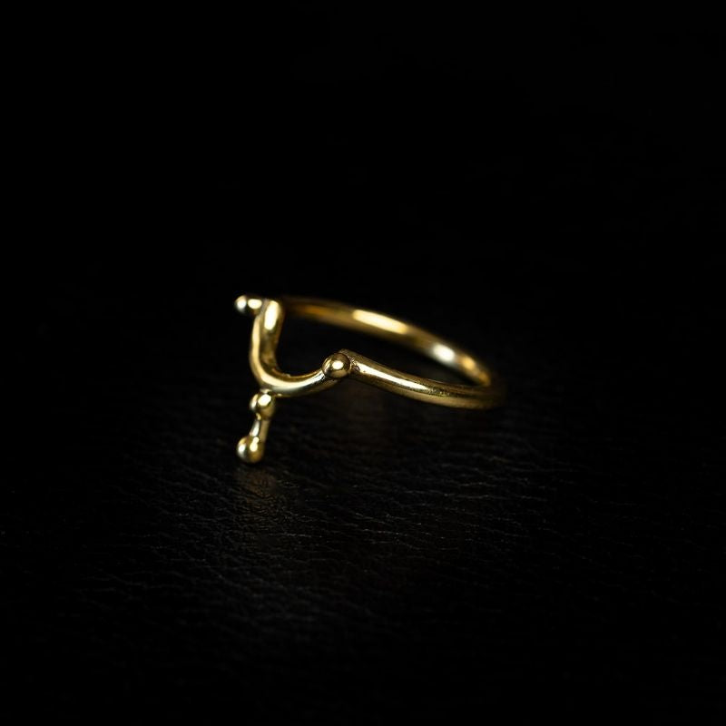 Transmission | Ring - Brass - NOIR KĀLA