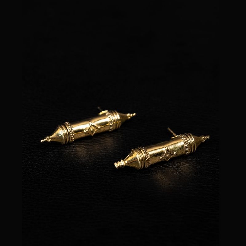 Vessel Amulet | Boucles d'oreilles - Laiton