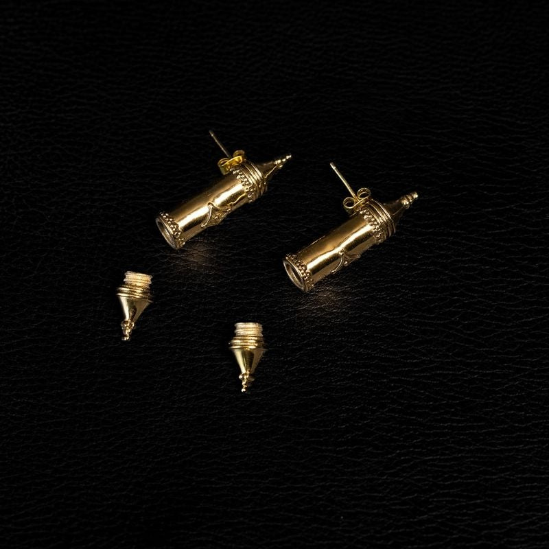 Vessel Amulet | Boucles d'oreilles - Laiton