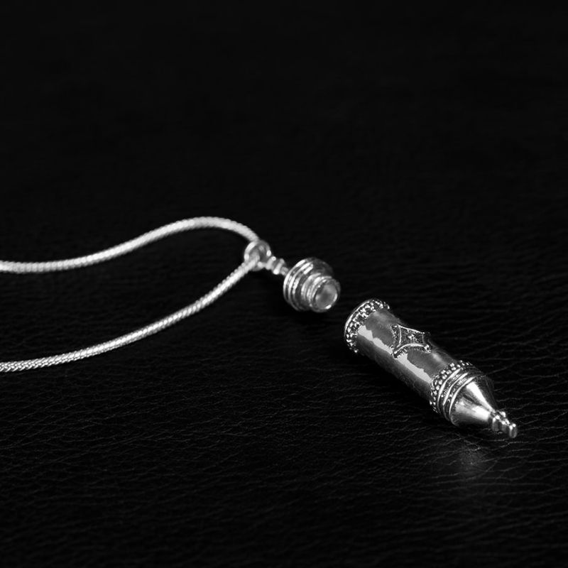 Vessel Amulet II | Pendant Necklace – 925 Silver - NOIR KĀLA