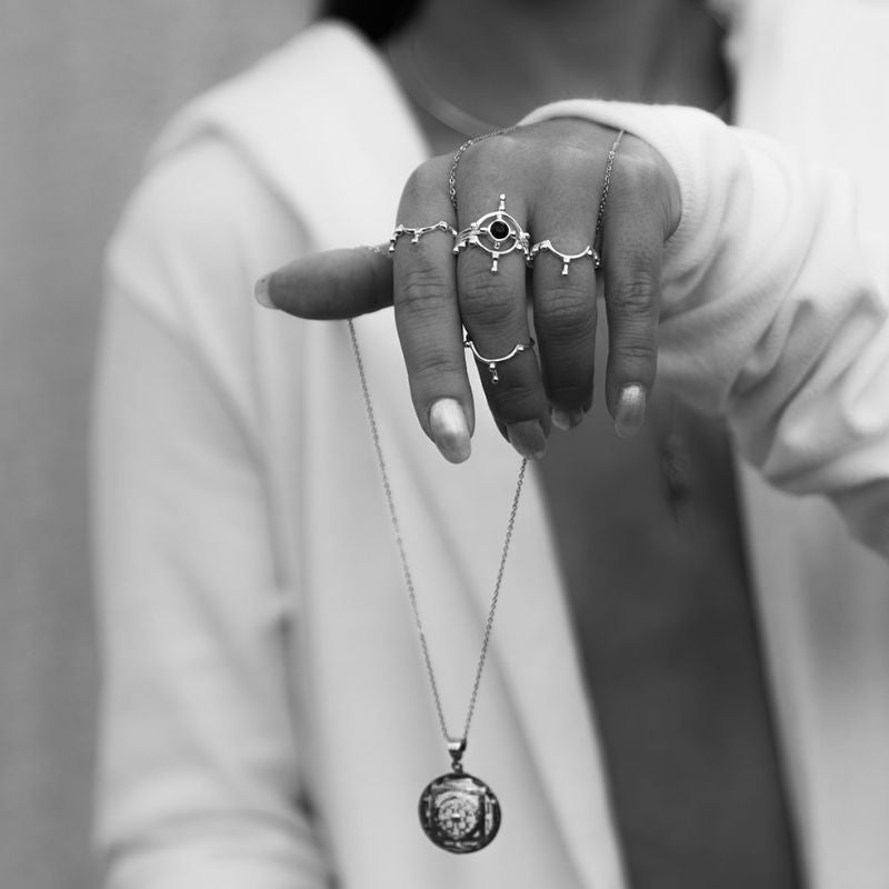 Transmission | Ring – 925 Silver - NOIR KĀLA