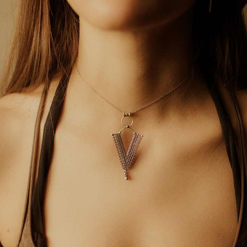 Mythic | Pendant Necklace – 925 Silver - NOIR KĀLA