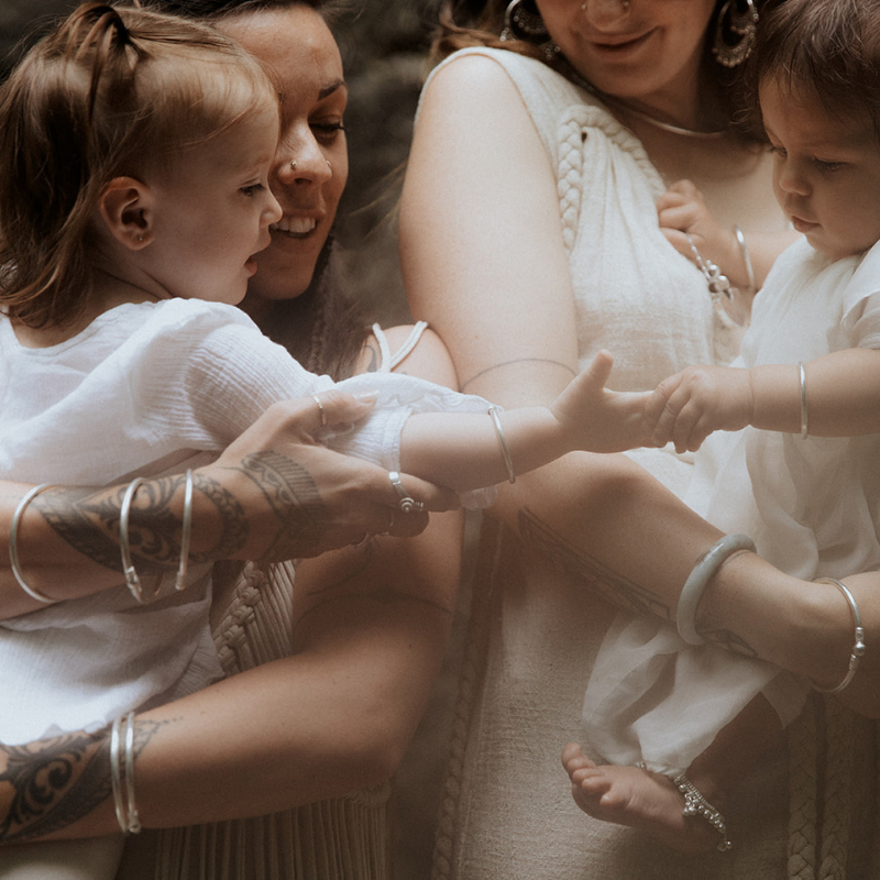 Rise | Bracelet – 925 Silver - NOIR KĀLA