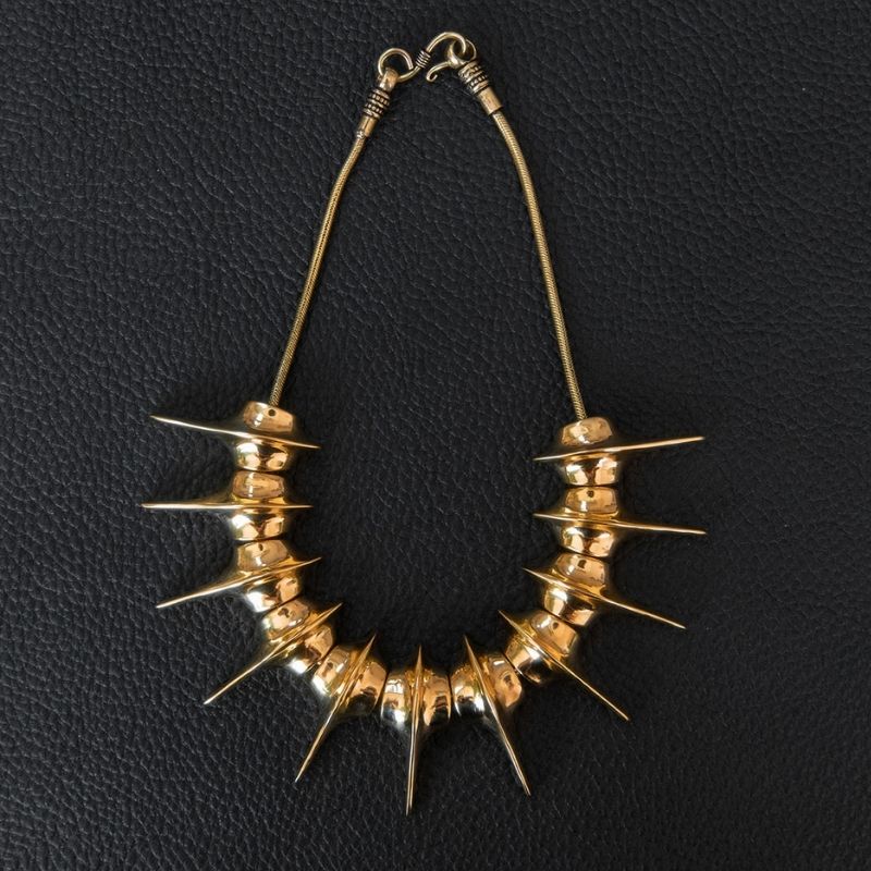 Sekhmet | Collar Neckpiece - Brass
