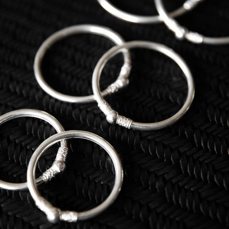 Rise | Bracelet – 925 Silver - NOIR KĀLA