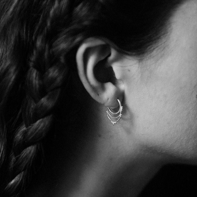 Light Codes | Hoop Earrings