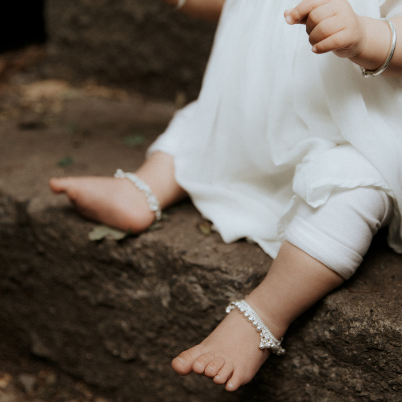 Png jewellers silver on sale anklets