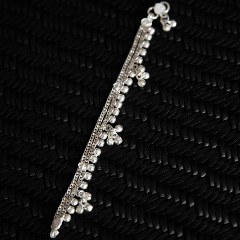 Birth | Bracelet de cheville - NOIR KĀLA