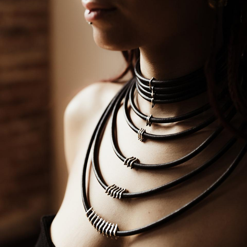 Karma III | Necklace - NOIR KĀLA