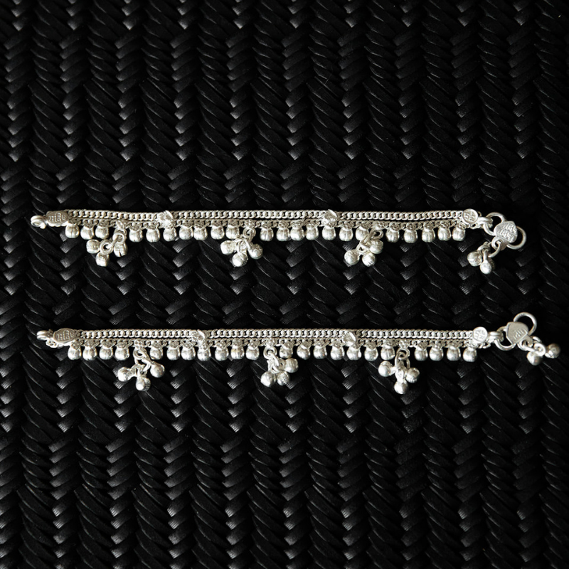 Birth | Bracelet de cheville - NOIR KĀLA