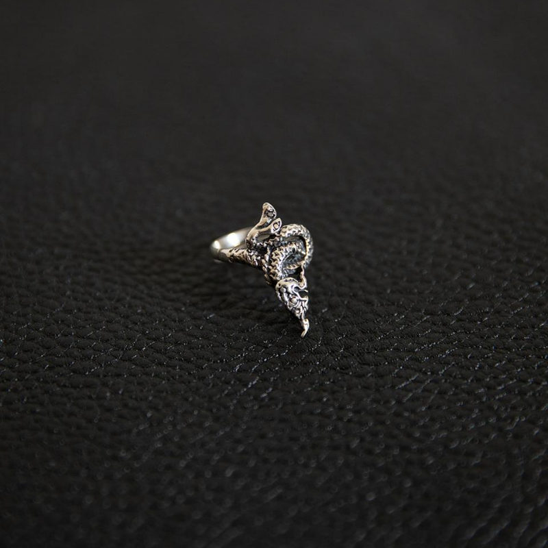 Fire Dragon | Ring – 925 Silver - NOIR KĀLA