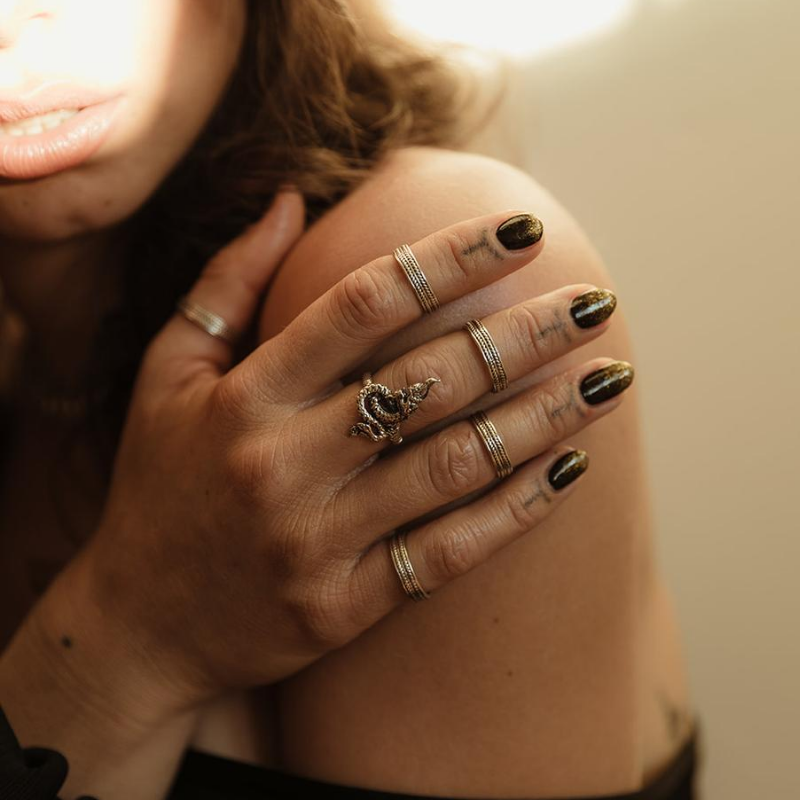 Fire Dragon | Ring – 925 Silver - NOIR KĀLA