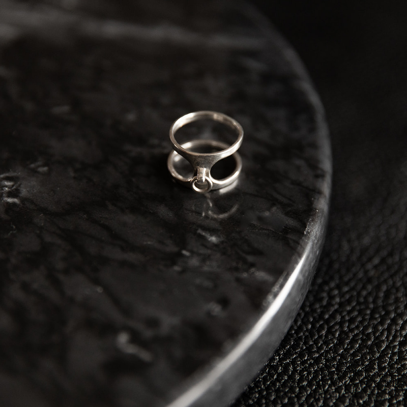 Cage | Bague - NOIR KĀLA