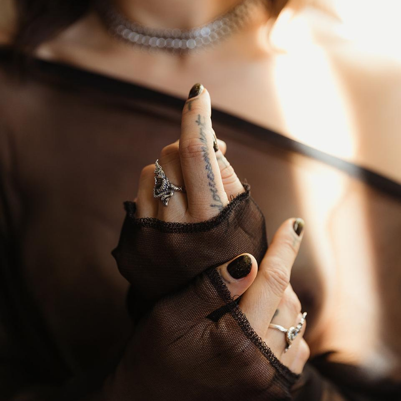 Fire Dragon | Ring – 925 Silver - NOIR KĀLA