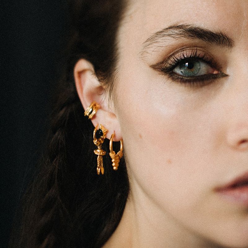 Ancient Future | Boucles d'oreilles créoles - Or (18k Sale Collection)