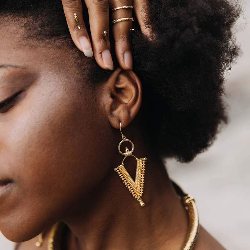 Mythic | Boucles d'oreilles - Or