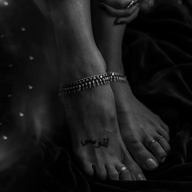 Dakini | Anklet – 925 Silver - NOIR KĀLA