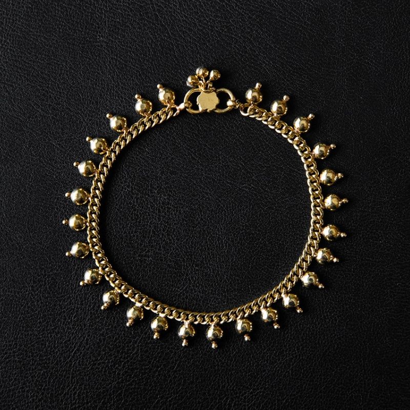 Devī | Anklet - Brass