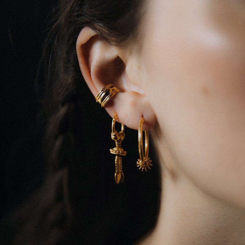 Ancient Future | Boucles d'oreilles créoles - Or (18k Sale Collection)