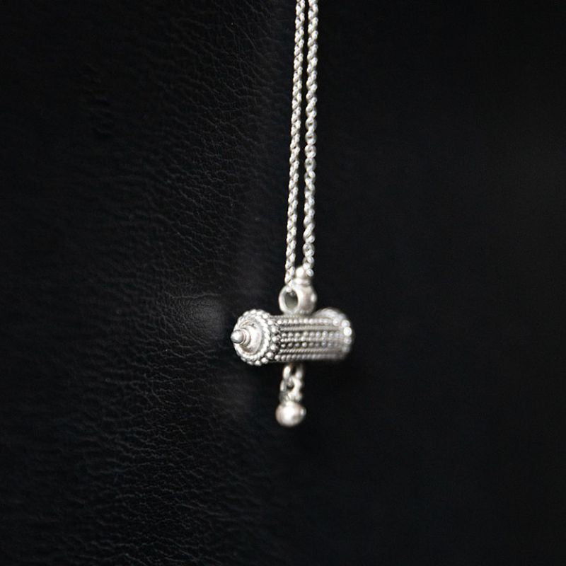 Prayer Amulet | Pendant Necklace – 925 Silver - NOIR KĀLA