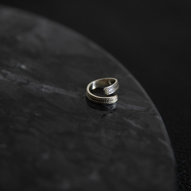 Wide Twisted | Bague d'orteil