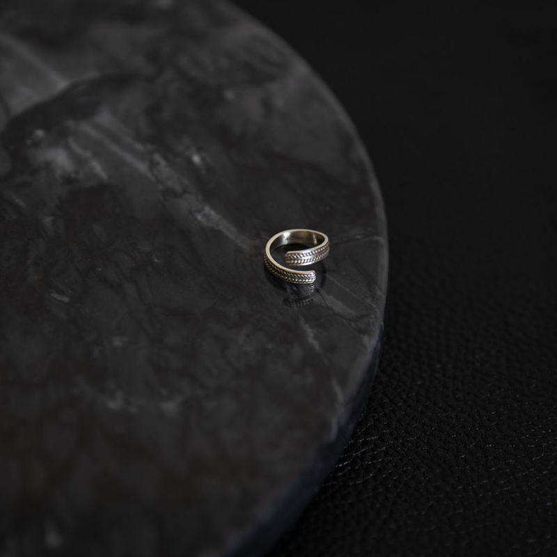 Wide Twisted | Bague d'orteil
