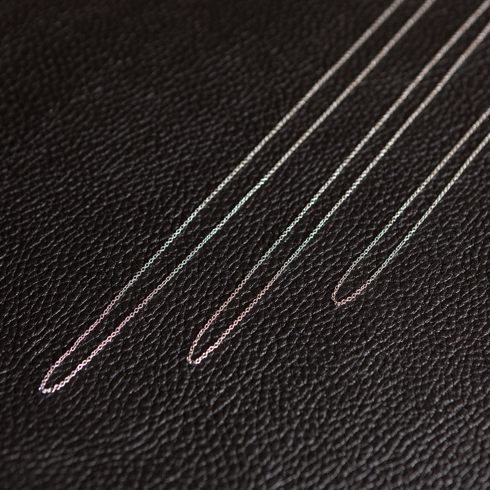 1,2 mm Inox Minimal | Chaîne - NOIR KĀLA