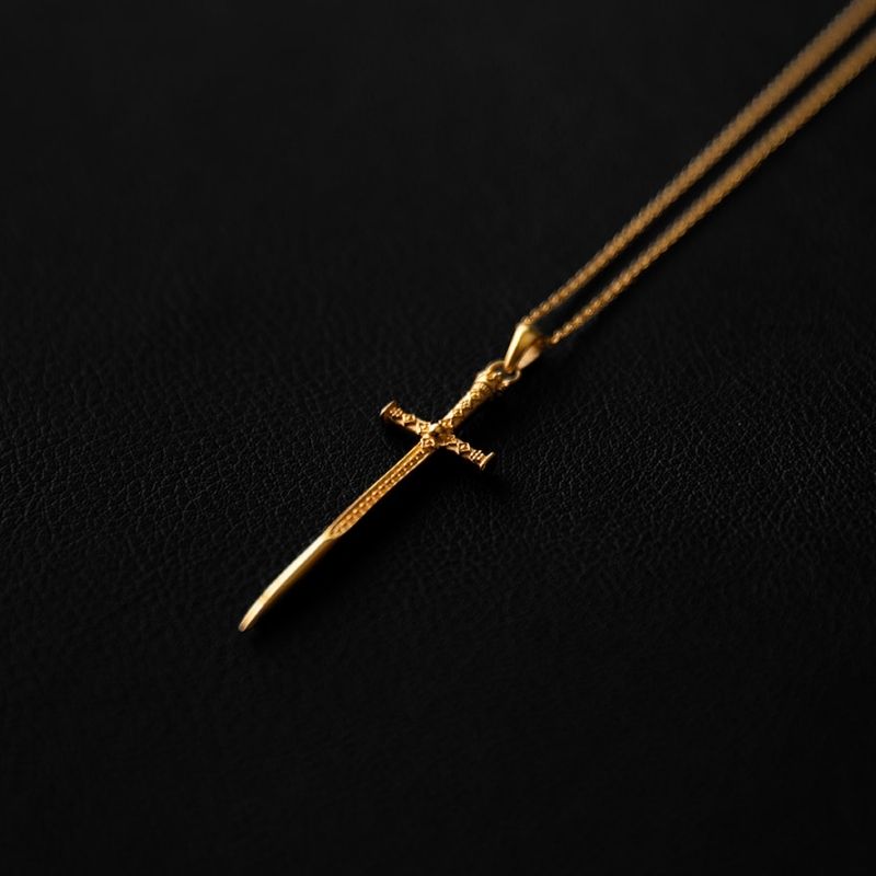 Sacred Sword | Collier pendentif - Or