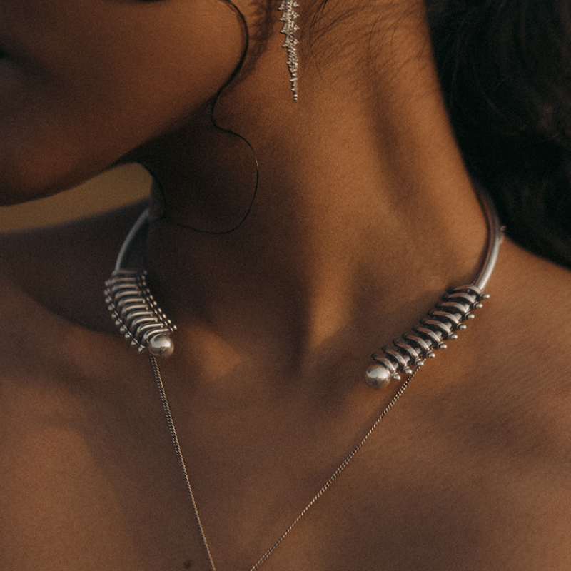 Spine Torque | Collier - Argent 925