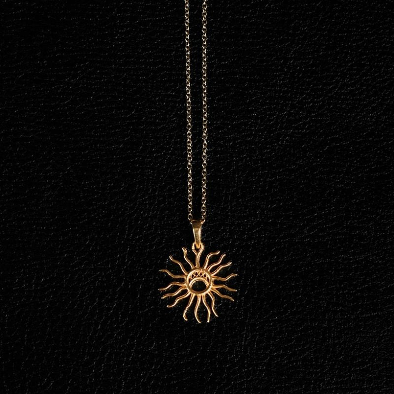 Le Soleil | Pendant Necklace - Gold