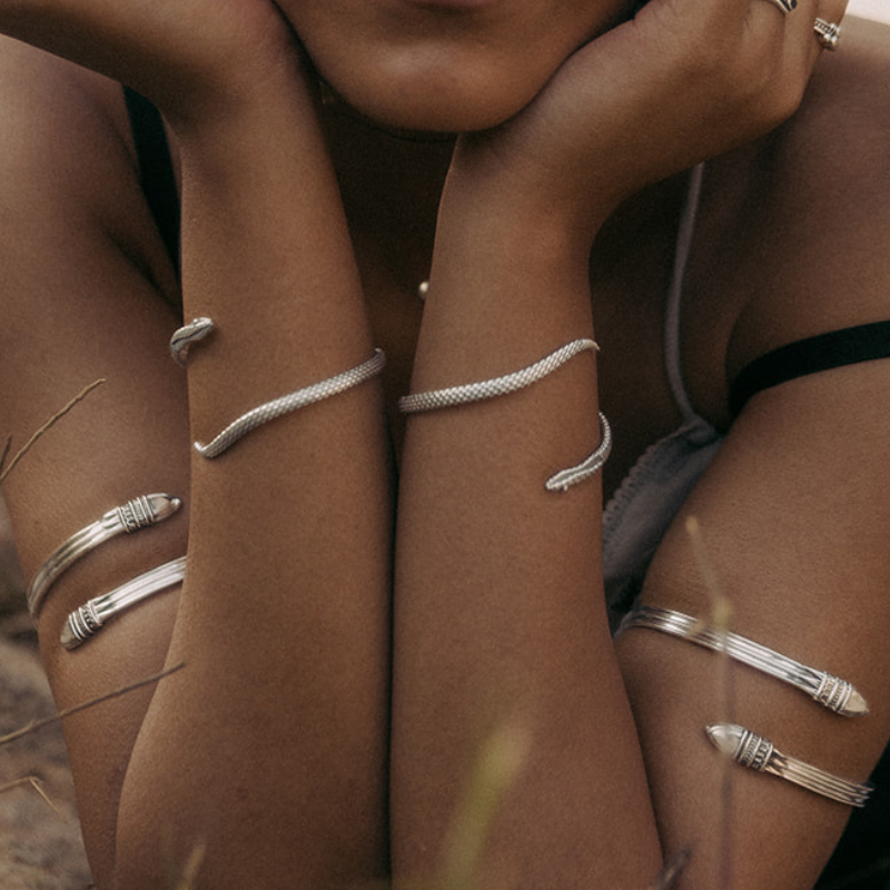 Ancient Armlet I | Bracelet - Laiton
