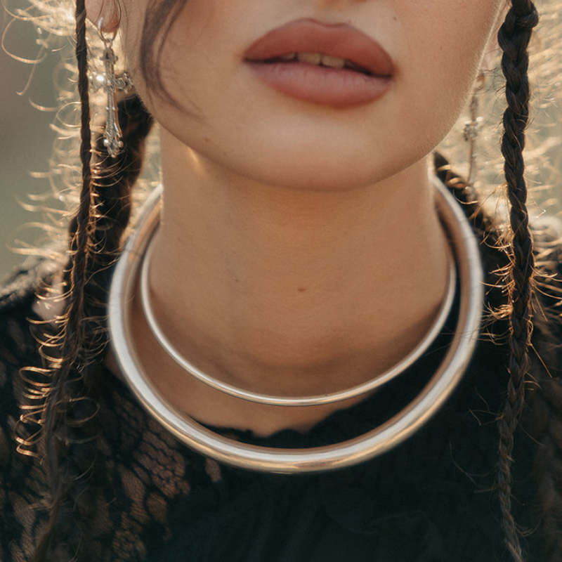 Torque II | Collar Necklace - 925 Silver