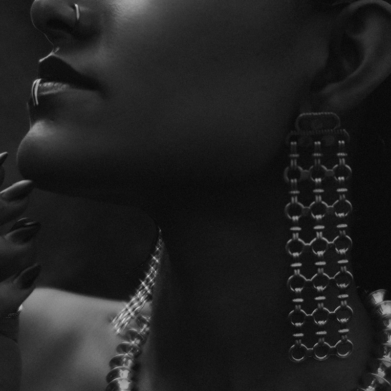 Interwoven Metal | Boucles d'oreilles - Argent 925