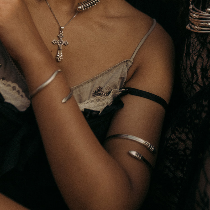 Ancient Armlet I | Bracelet - Laiton