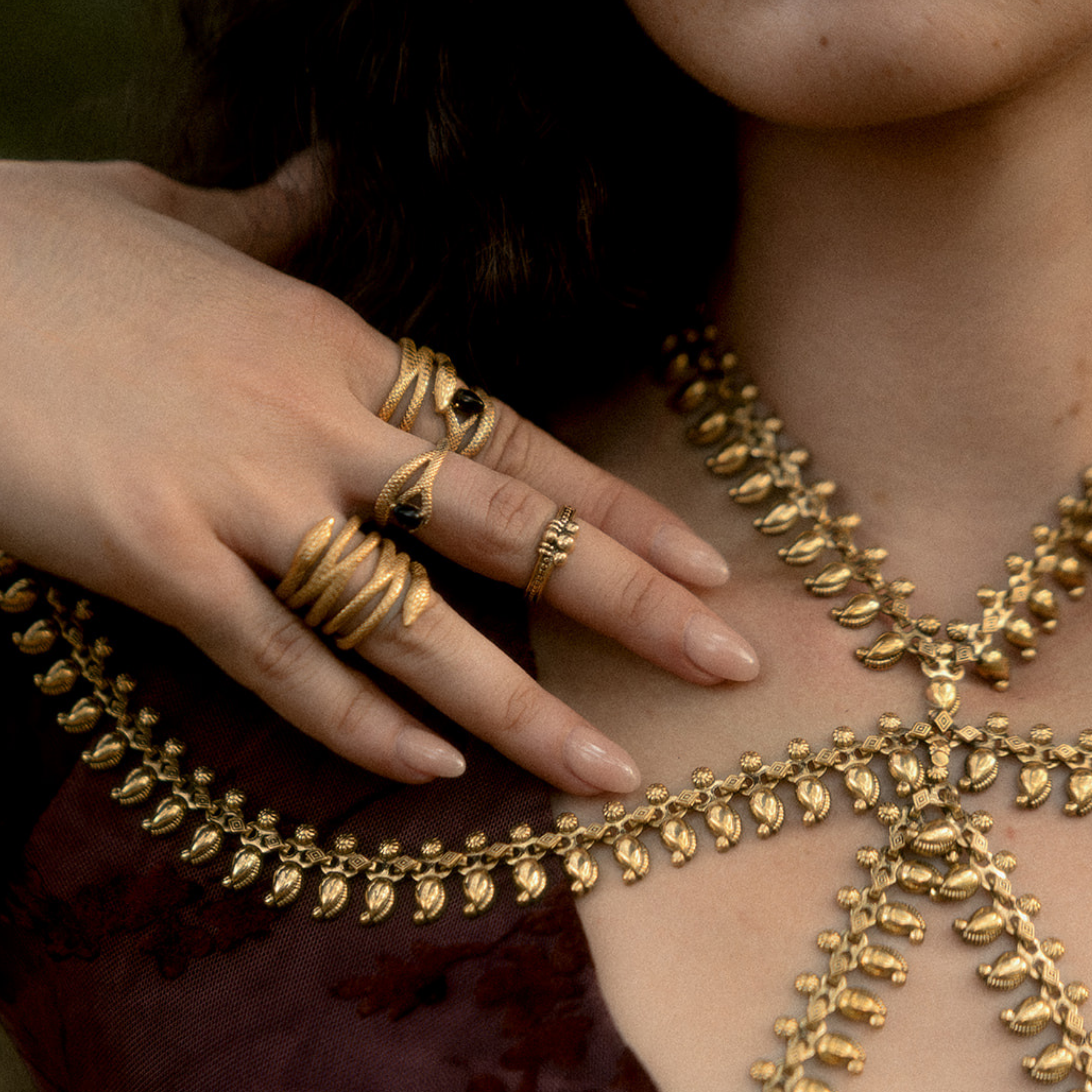 Thea | Bague - Laiton