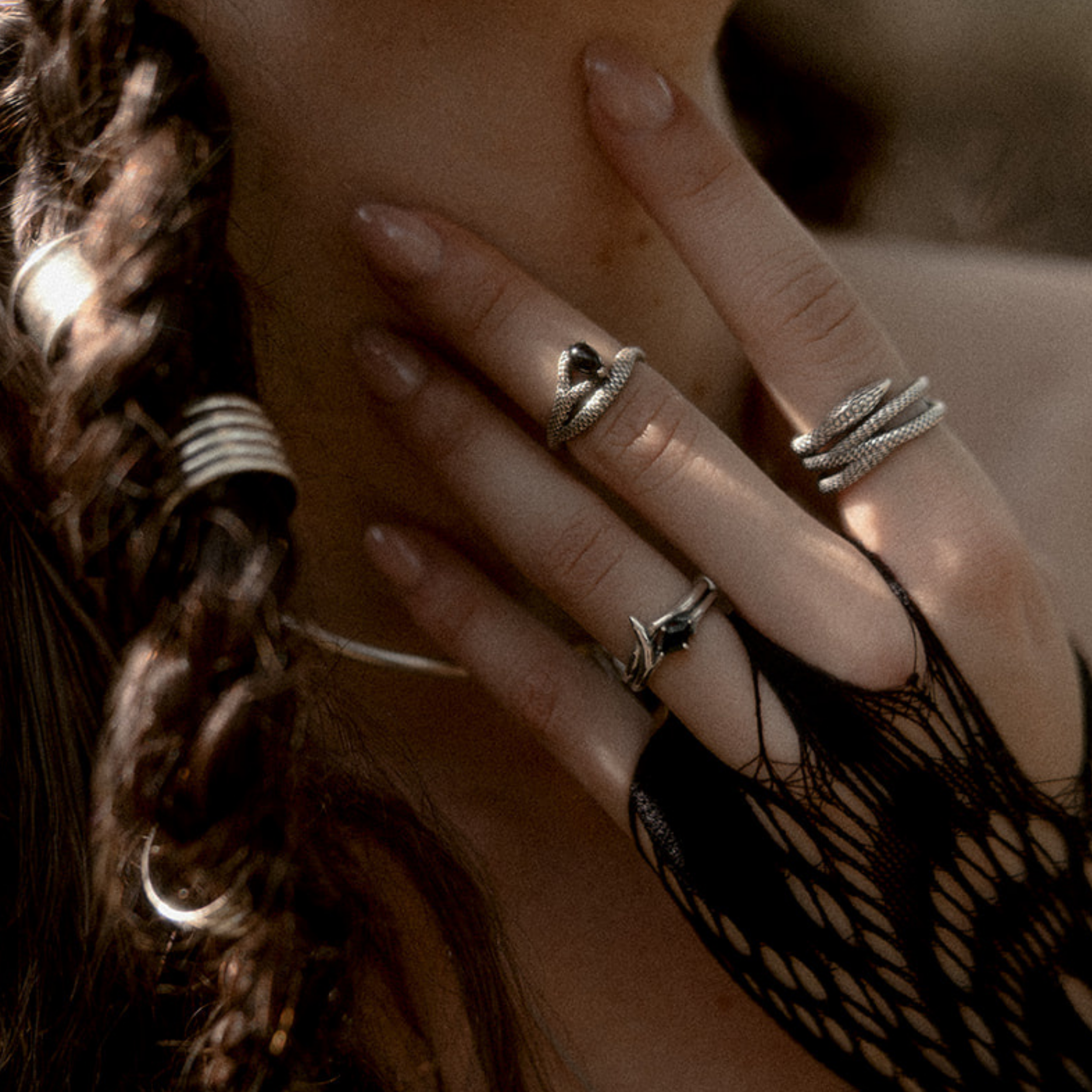 Temptation | Bague Serpent - Argent 925