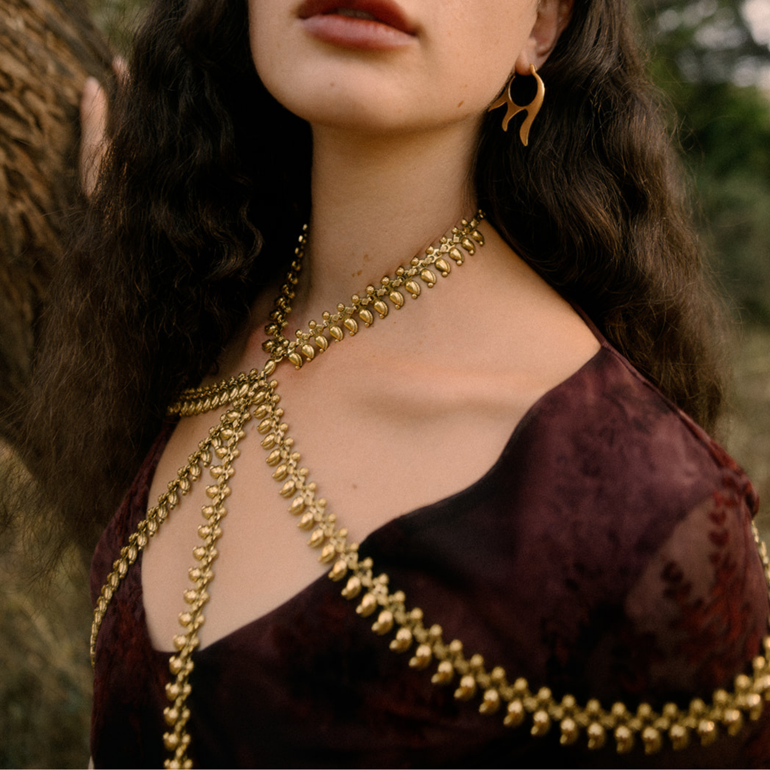 Sundari | Harnais de corps - Laiton