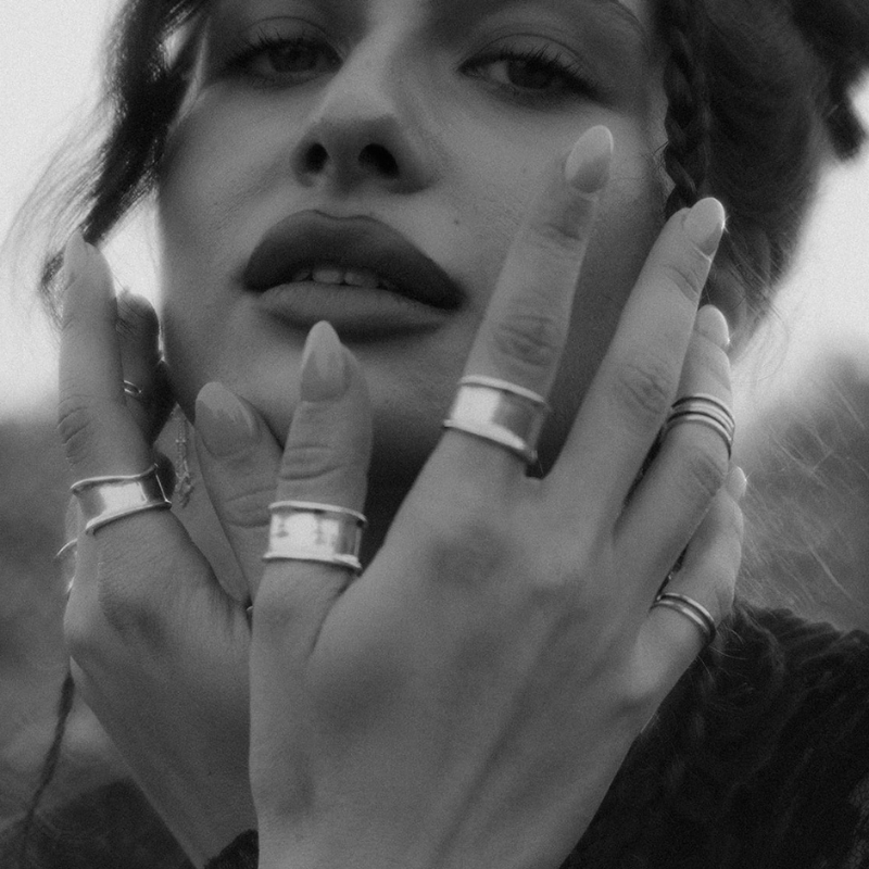 Sculped Curve | Bague - Laiton