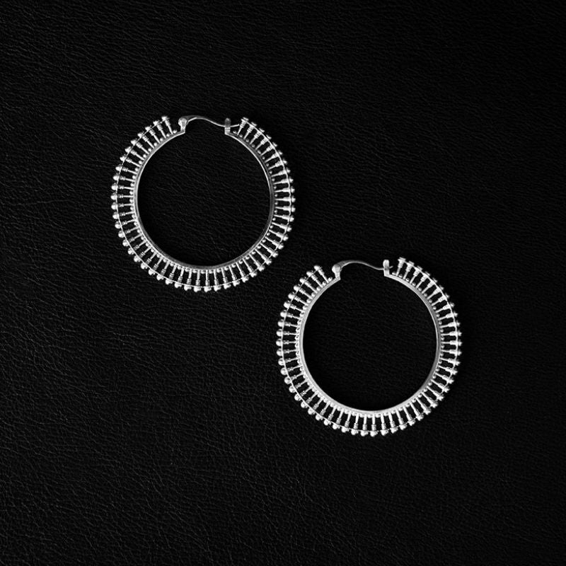 The Wheel | Hoops Earrings [L]
