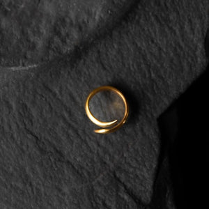 Ondulation | Ring - Brass