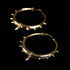 Pushkar [L] | Hoop Earrings - Brass - NOIR KĀLA