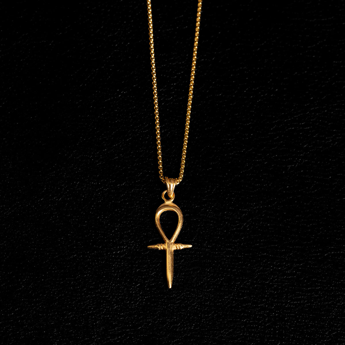 Ankh | Collier pendentif Womb of Life - Or