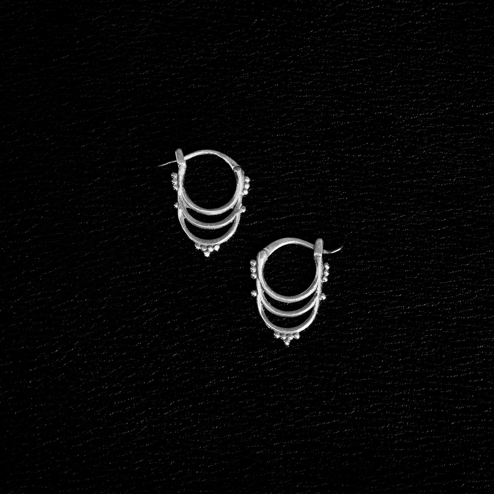 Light Codes | Hoop Earrings – 925 Silver