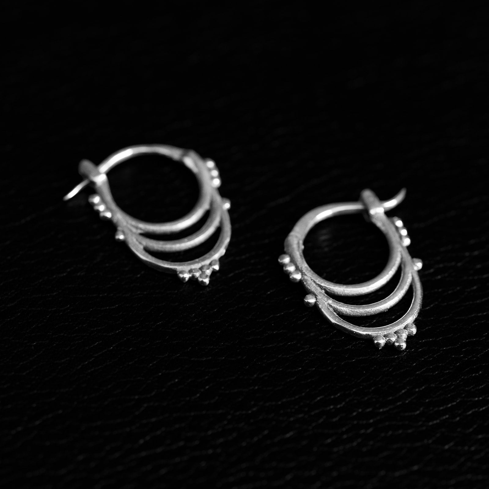 Light Codes | Hoop Earrings – 925 Silver