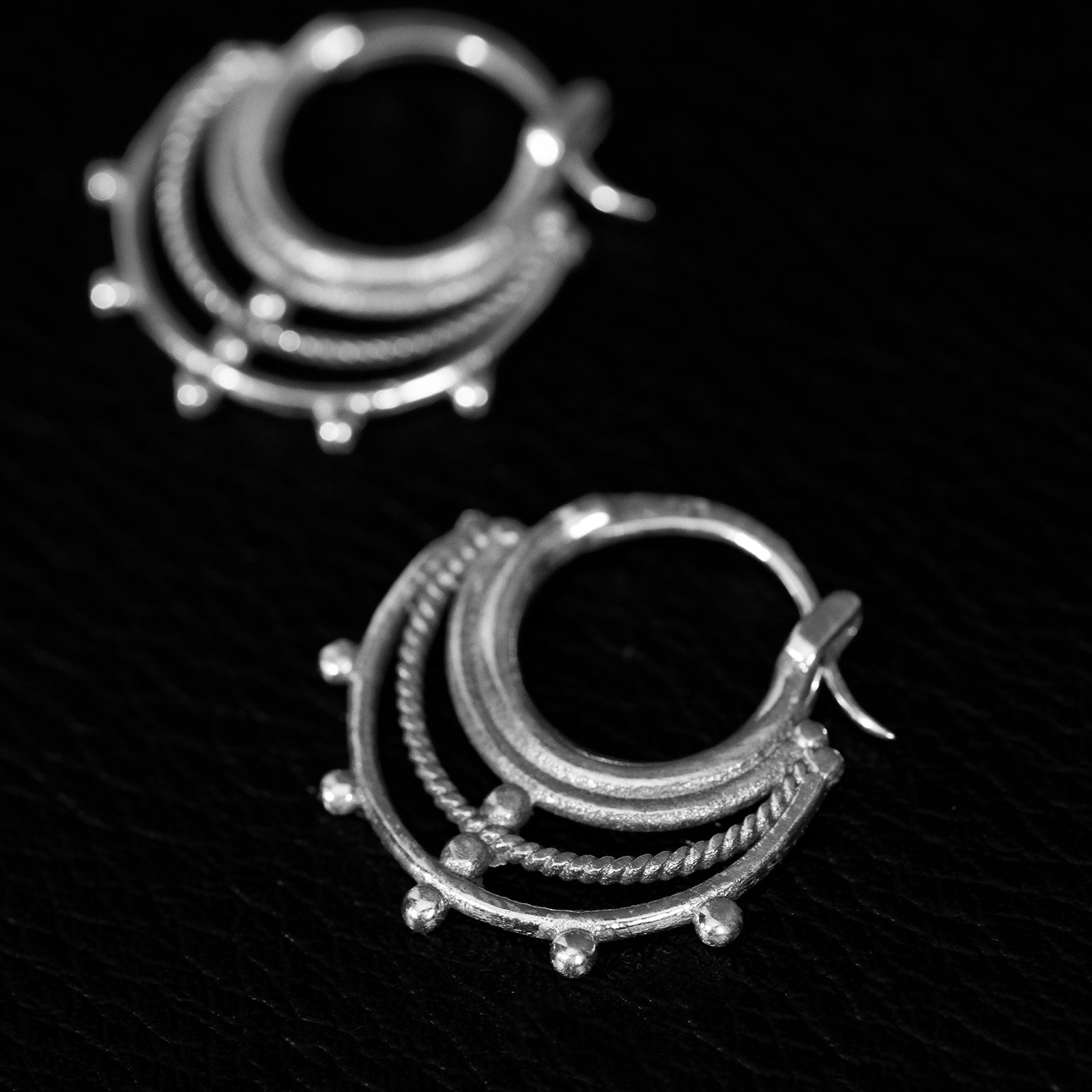 Cosmic | Hoop Earrings – 925 Silver