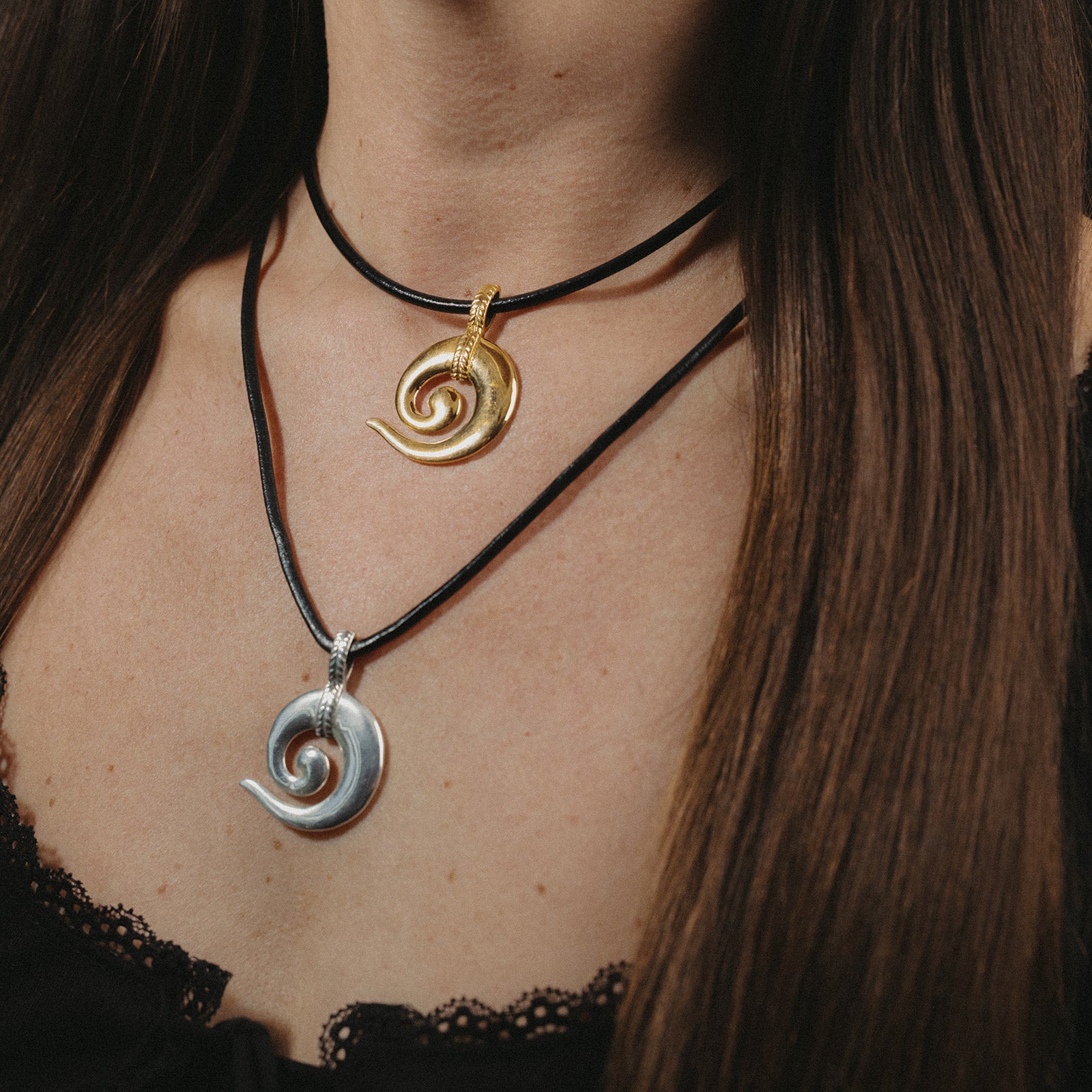 Spirale | Pendant Necklace - 925 Silver