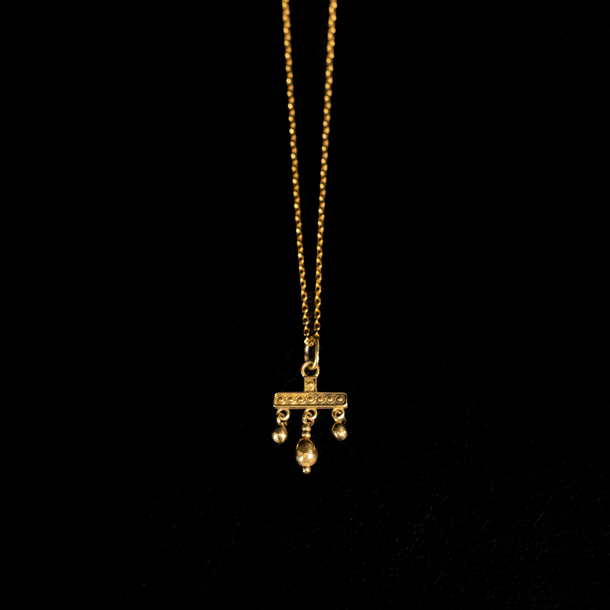 Evenness | Collier pendentif - Brass